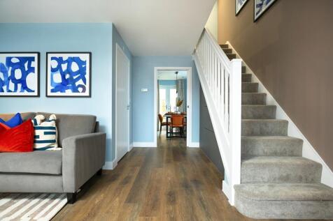 A welcoming hallway into an open plan living space
