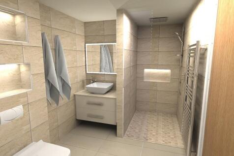 Harris, Aberlash, basin shower view.JPG