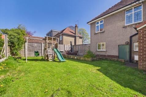 North East facing garden with seating area