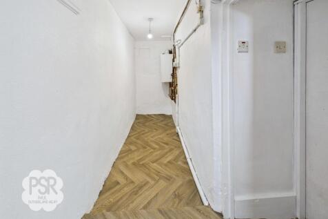 Basement Rear Hallway / Utility Room