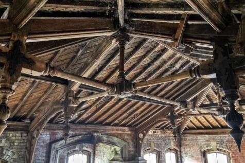 Trussed Wooden Ceiling
