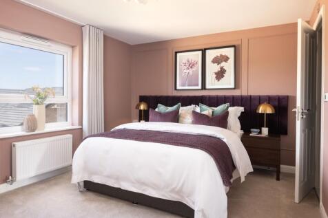 Bedroom in the Rockley 3 bedroom home