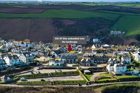 CGI Within Landscape Of Development Scheme