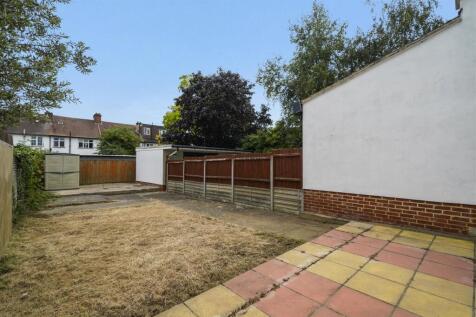 Private south facing rear garden
