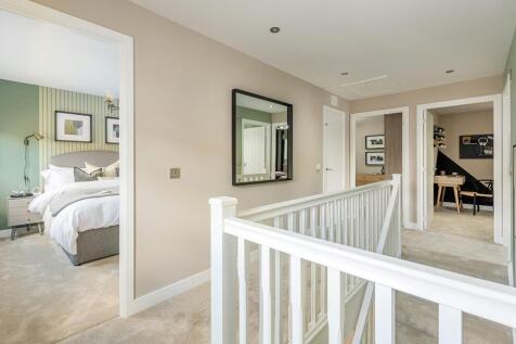 Bright and spacious landing creating sense of space