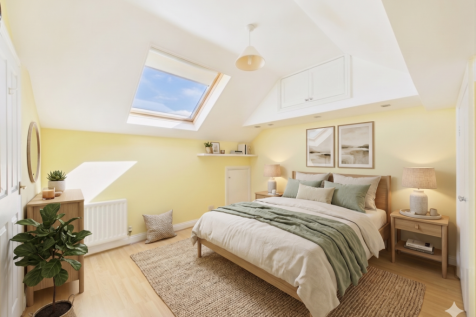Master Bedroom upstairs
Virtual Staging