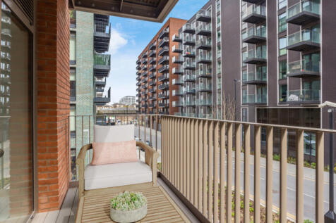 Private balcony from living area