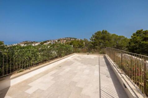 24 cala llamp Luxurioese Neubauvilla in Cala Llamp kaufen dachterrasse