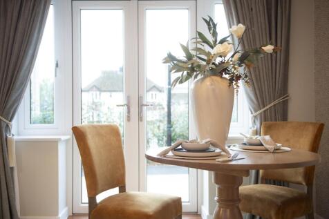 Show home dining area