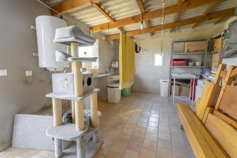 Laundry room on the roof terrace