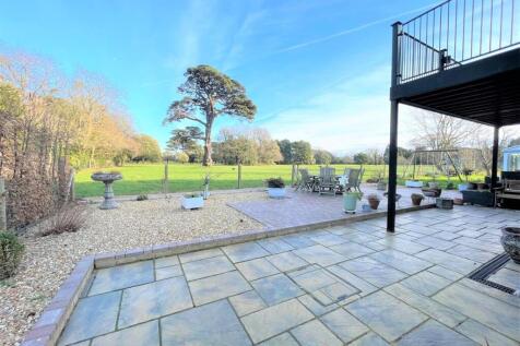 Patio and view