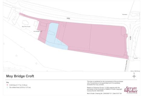 Moy Bridge Croft Map