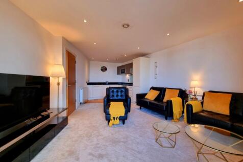 A well-presented two bedroom - one bedroom / one study, two bathroom apartment in Candle House. INCLUSIVE OF HEATING AND WATER CHARGES. West facing balcony with river views. Furnished. Available 14/08