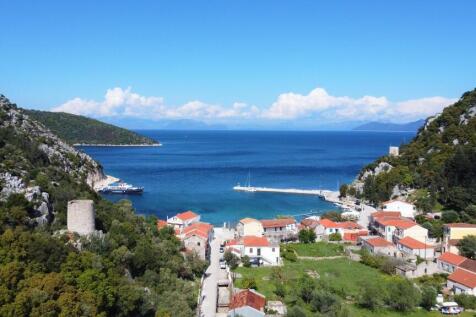 Aerial view of house