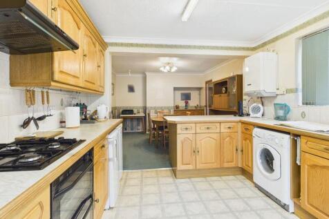 Kitchen through to dining room
