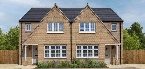 The Letchworth, three bedroom semi detached home at Alconbury Weald II