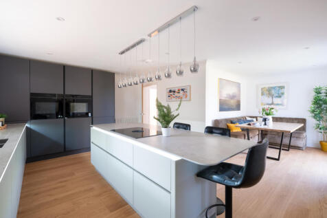 The open plan kitchen at 10 Zeath at the Bay