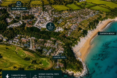 Duporth Map