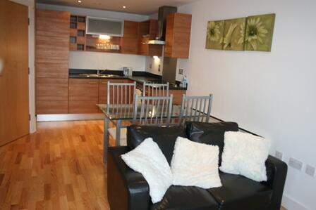 ** Zero Deposit Guarantee Available **
Sure to move quickly this gorgeous apartment in the much sought-after Clarence Dock development is finished and furnished to a very high standard. The new tenant