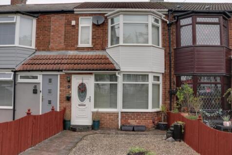 Front of house with low maintenance garden