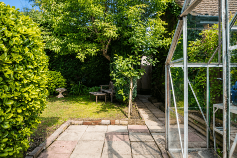 Greenhouse and garden