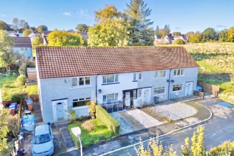 Shaw Place, dalry drone photo