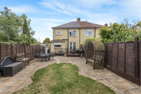 rear of property
