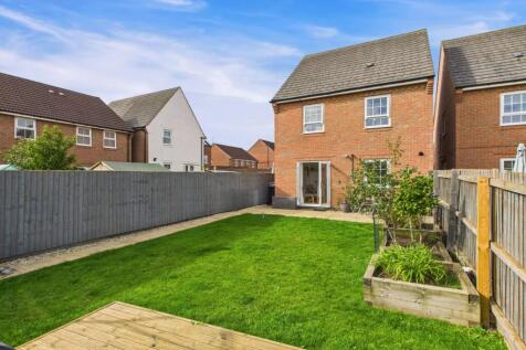 A view from the decking where you can enjoy the su