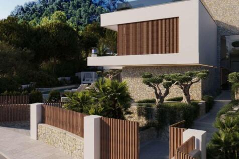 08-cala llamp-Luxurioese Neubauvilla-kaufen-fassade