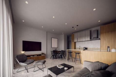 Kitchen and living