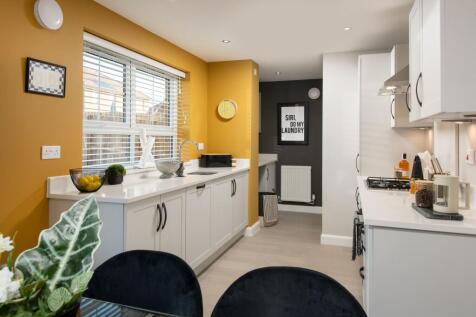 Inside view of Denby kitchen