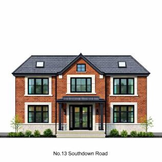 Indicative finished property front design