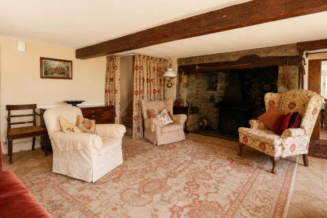 Sitting room with inglenook