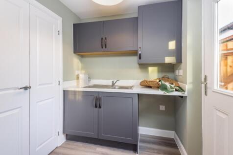 Utility room in the 4 bedroom Culver at Finchwood Park