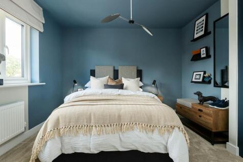 Bedroom 2 would suit your guests for the weekend