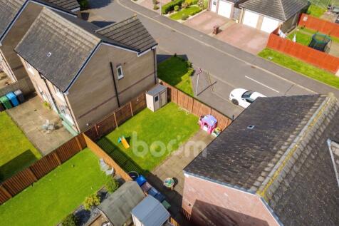 St Cuthberts Crescent, Johnstone rear garden