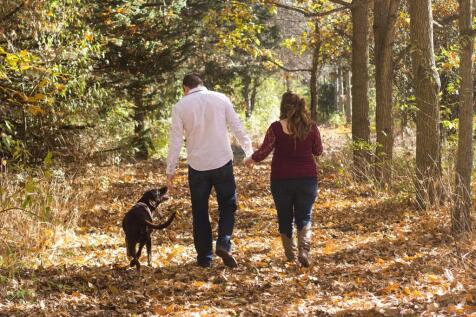 Walking the dog