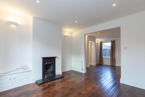 Reception room with fireplace