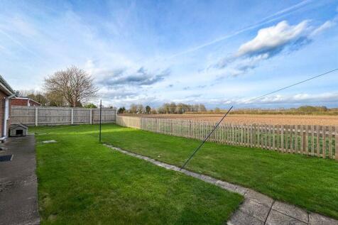 Rear Garden with Field Views
