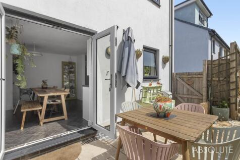 Rear patio