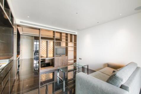 LONG LET. Located within this luxurious private development and arranged on the 20th floor this stunning studio apartment boasts bright and airy interiors with a contemporary-style complete with a gor