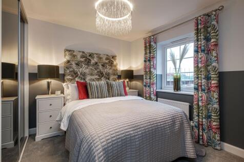 Interior view of Bedroom 2 in our 4 bed Kingsley home