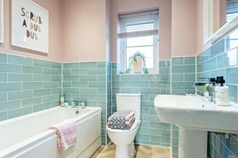 Modern family bathroom