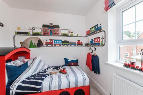 ASHINGTON SINGLE BEDROOM TRAIN THEMED