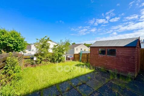 Newton Road, Lenzie rear garden