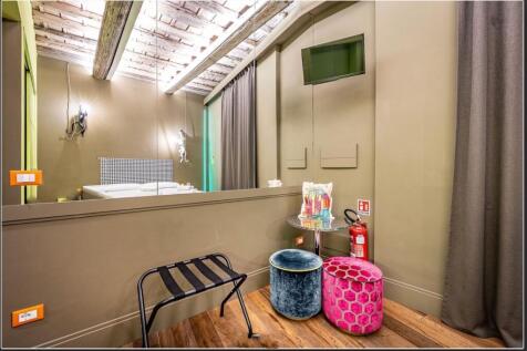 brown room