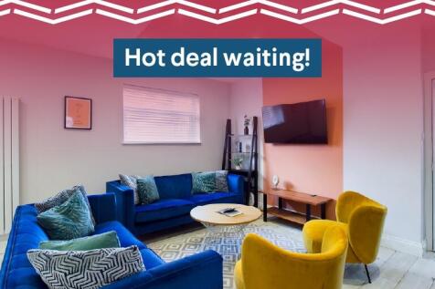 Bright and inviting contemporary living room wi...