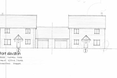 Plots 1 and 2 front elevation