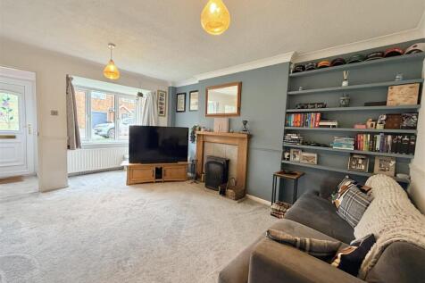Lounge with wood burning stove