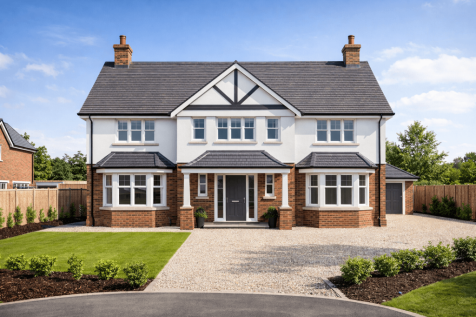 A RARE opportunity to acquire a self-build plot i
